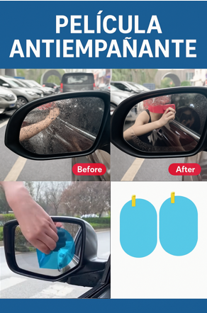 Pelicula Antiempañante Espejo ClearDrive Vision®